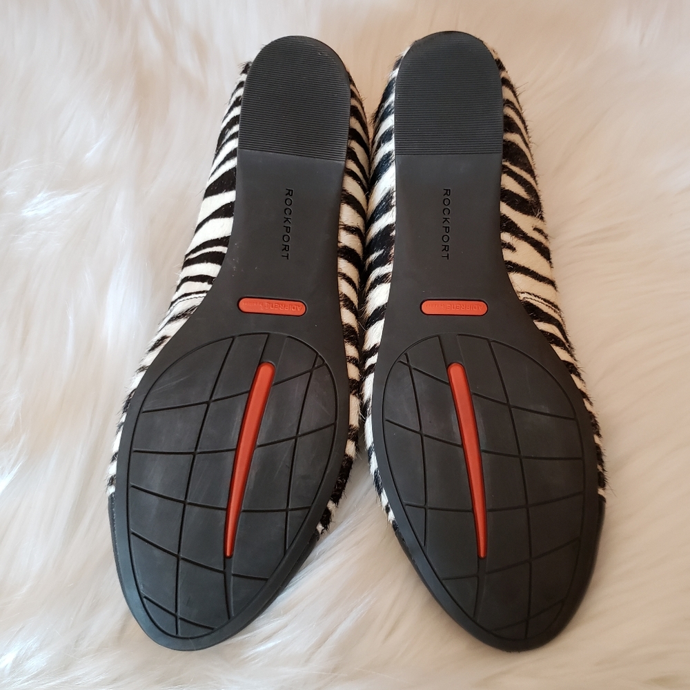 Rockport Total Motion Zebra Print Hidden Wedge 7.5 - image 8